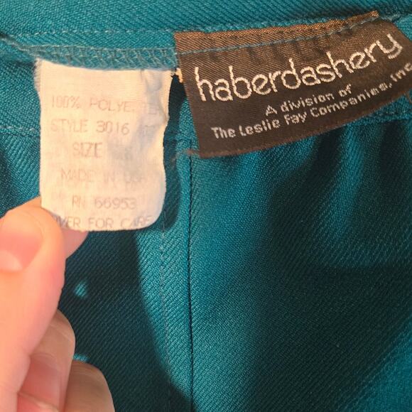 Haberdashery Teal Midi Skirt, Size 20W – Elegant & Versatile Staple [0290] - Picture 6 of 9